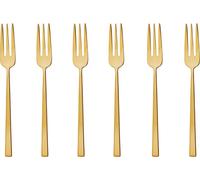 Sambonet Set 6 fourchettes à gâteau, acier inoxydable