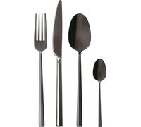 Sambonet Set de couverts 24 pcs. Rock acier inoxydable noir