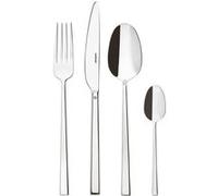Sambonet Couverts de table Rock Monobloc 18/10 - Ensemble 24 pièces pour 6 personnes