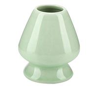 Samfox Chasen Holder, Matcha Whisk Stand Ceramic Holder for Bamboo Matcha Chasen Stand for Tea Set Accessoriesc(Vert)