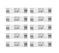 Samfox Composants électroniques - 10Pcs 10x38 380-500VAC 2A Fusible Cylindrique à Capacité de Coupure élevée avec Indicateur