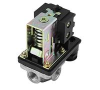 Samfoxy Commutateur de compresseur d'air-Samfox 240V 16A pressostat de compresseur d'air Commutateur de compresseur d'air Commutateur de compresseur d'air à 4 Ports