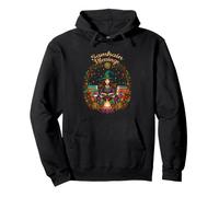 Samhain Blessings Sorcière païenne Wicca Wiccan Roue de l'année Sweat à Capuche