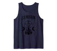 Samhain Wicca Wiccan Roue de l'année Sorcière Débardeur