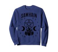 Samhain Wicca Wiccan Roue de l'année Sorcière Sweatshirt