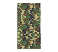 SamLng Serviette de 30,5 x 61 cm - Serviette de plage, piscine et voyage à imprimé camouflage militaire vert pour homme et femme - Légère pour voyage, salle de sport