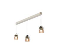 Sammode AIRMOD Trio Pendelleuchte, champagne / verre ambre