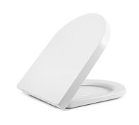 SAMODRA Abattant WC universel UF en forme de D Toilet Seat Abattant WC