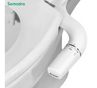 SAMODRA - pulvérisateur de Bidet pour main droite/gauche, Non électrique, double buse, siège de toilette, douche hygiénique pour accessoires de salle de bains 3-8 Left Hand