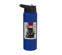 Samouraï, Épée et Guerrier, Hommes | Japonais, Manga Anime, Ninja Stainless Steel Insulated Water Bottle