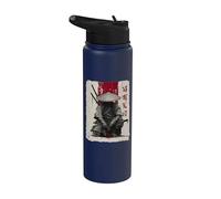Samouraï, Épée et Guerrier, Hommes | Japonais, Manga Anime, Ninja Stainless Steel Insulated Water Bottle