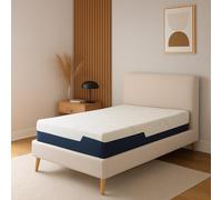 SAMPUR Matelas Original | Mémoire de Forme | Zones ergonomiques | Housse Bambou déhoussable et Respirante (70x190 cm)