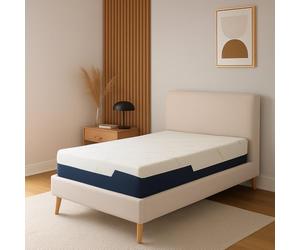 SAMPUR Matelas Original | Mémoire de Forme | Zones ergonomiques | Housse Bambou déhoussable et Respirante (60x120 cm)