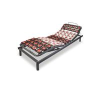 SAMPUR - Sommier électrique de Relaxation | Orthopédique à plots réglables | Encastrable dans Un Cadre de lit | 5 Positions de Couchage (80 x 200 cm)