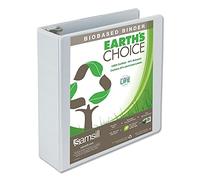 Samsill Earth's Choice biodégradable View à anneaux 3-Inch Single blanc