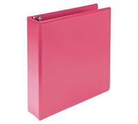 Samsill Earth's Choice Classeur durable à 3 anneaux, personnalisable, anneaux ronds de 5,1 cm, jusqu'à 25% de plastique végétal, rose baie