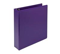 Samsill Earth's Choice Classeur durable à 3 anneaux, personnalisable, anneaux ronds de 5,1 cm, jusqu'à 25% de plastique végétal, violet