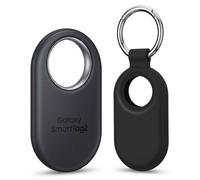 Samsung Galaxy SmartTag2 Noir avec sa coque de protection pour Localiser Bluetooth vos s perdus rapidement