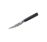 Samura Damascus couteau à légumes, 67 couches d'acier damassé, ultra-tranchant, petit, lame 9 cm, manche ergonomique en carbone G10, couteau à éplucher, couteau de cuisine, couteau de chef