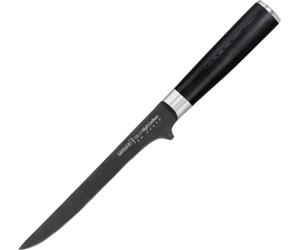 Samura MO-V 6.5" Stonewash Boning Knife - Premium Japanese Steel Kitchen Knife for Precision Filleting and Trimming