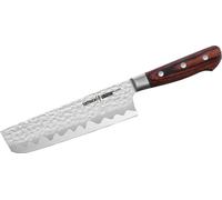 Samura Premium Japanese Steel Knife Brush Holder - Elegant Black Square Design, 10x10x22.5 cm pour une organisation optimale des couteaux de cuisine