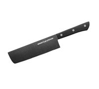 Samura Shadow Nakiri Couteau avec revêtement noir fuso 170 mm Dureté 59 HRC