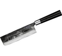 Samura Super 5 Couteau de cuisine japonais professionnel Nakiri 171mm/6.7 "