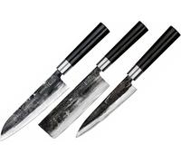 Samura Super 5 Professional Set de cuisine japonais avec trois couteaux