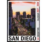 San Diego Calendar 2027 - 2028: Monthly Planner with US Holidays, 24-Month Planner for Home, Office, School, and Family Planning