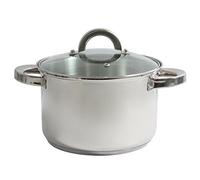 San Ignacio Caesar - Casserole en Acier avec Couvercle en Verre 16 cm, 2,5 litros