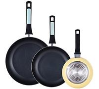 San Ignacio Ensemble de poêles en aluminium pressé pour induction 18,22 et 26 cm