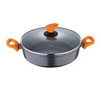 San Ignacio Lava - Casserole avec Couvercle de 28 cm - en Aluminium forgé - marbre intérieur antiadia