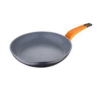 San Ignacio LAVA - Poele de 26 cm - Fabriqué en aluminium forgé - Whitford Gray intérieur et marbre extérieur