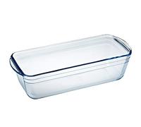 SAN IGNACIO Mediterráneo | Plat en verre résistant au four | Capacité de 1,5 L | Fait de verre borosilicate | Structure rectangulaire | Résistant au four | Résistant aux hautes températures