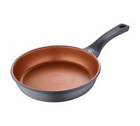 San Ignacio - Poêle 20 cm en Aluminium fondu -Revêtement Anti Adhesive - Tous Feux dont Induction - Sans PFOA - Diffusion de chaleur homogène - Doux au toucher - Bronze