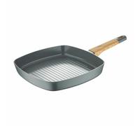 San Ignacio Poêle à rôtir Earth Grey SG-6754 Gris aluminium 28 x 28 cm
