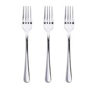 San Ignacio Set 3 fourchettes dessert acier inox brillant natur