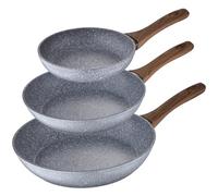 San Ignacio Set poêles Daimiel, aluminium forgé, induction 22/26/28