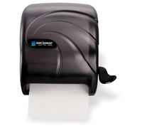 San Jamar T990tbk Element Levier Rouleau Distributeur de Serviettes, compatible avec 8 W, 20,3 cm de diamètre Rouleaux de papier, les océans, Noir, 12 1/2 x 8 1/2d X 12 3/4H
