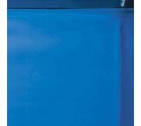 San Marco Liner bleu pour piscine en acier rond 300 x 120 cm