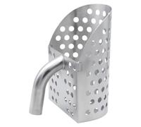 Sand Scoop | Stainless Steel Rustproof Shell Sifter | Beach Sifter Metal De | Beach Scoop Sifter Shovel for Treasure Hunting River Coastline Shallow Water Tide Pool Gardening Outdoor Exploration