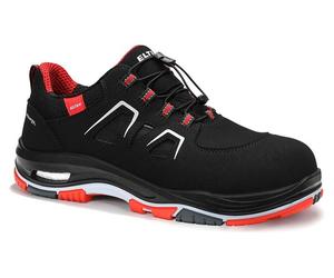 Sandale de sécurité Elten Wellmaxx ALAN XXTP black-red Easy ESD S1PS, Couleur:black-red, Taille:45