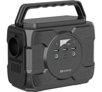 Sandberg Power Station AC 200 - Station d'alimentation portable 230V AC, 200W, batterie haute capacité pour téléphones, tablettes, ordinateurs, camping, secours