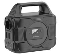 Sandberg Power Station AC 300 - Station d'énergie portable 300W avec prise secteur 230V, batterie haute capacité pour téléphone, tablette, ordinateur portable, camping, secours