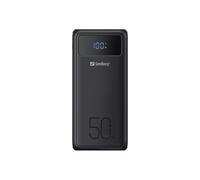Sandberg Active - Banque D'alimentation - 50000 Mah - 185 Wh - 5 A - 3 Connecteurs De Sortie (Usb) - Sur Le Câble : Usb-C