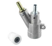 Sandblaster Nozzle with Carbide Tip, 35x20x8mm Abrasive Nozzle for Manual and Automatic Sandblasting Machines