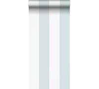 Sanders & Sanders papier peint à rayures bleu clair et blanc 53 cm x 10.05 m
