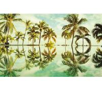 Sanders & Sanders papier peint panoramique paysage vert et bleu 400 x 250 cm