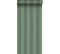 Sanders & Sanders papier peint rayé vert 0.53 x 10.05 m