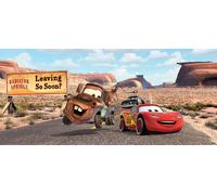 Sanders & Sanders Poster Cars Beige, marron et rouge - 601080 - 0,9 x 2,02 m